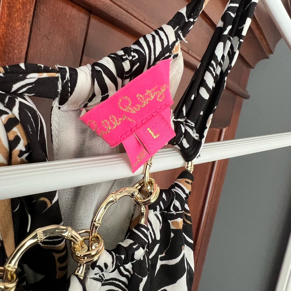 Lily Pulitzer size L multicolor pantsuit. Never been worn.